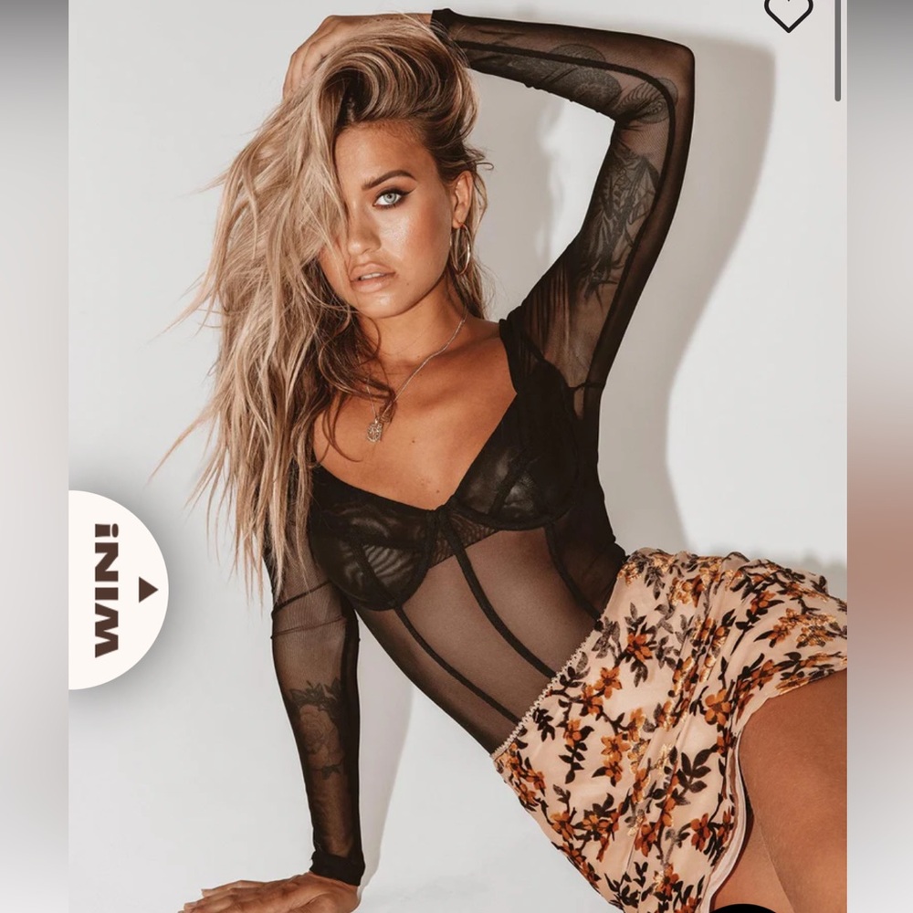 LEONIE BODYSUIT BLACK US 4